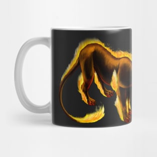 Fire Lioness Mug